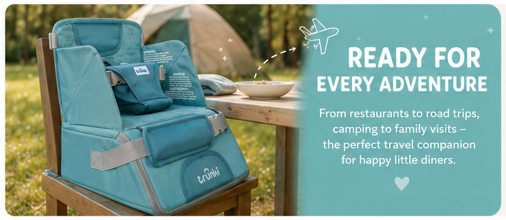 Trunki Dining Booster Seat – Big Adventures Start at the Table